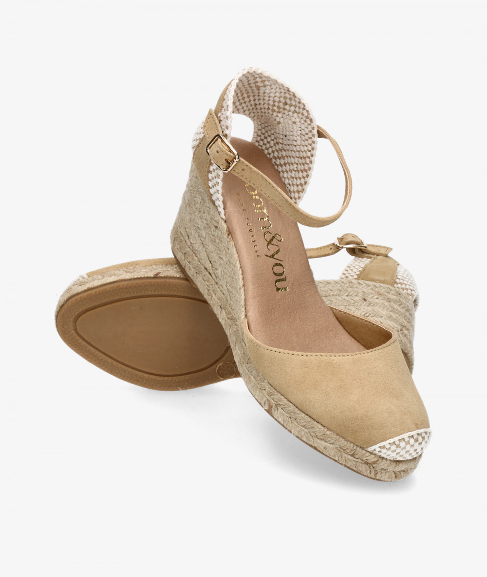 Alpargatas bloom&you KASTA en serraje beige Alpargatas bloom&you KASTA en serraje beige