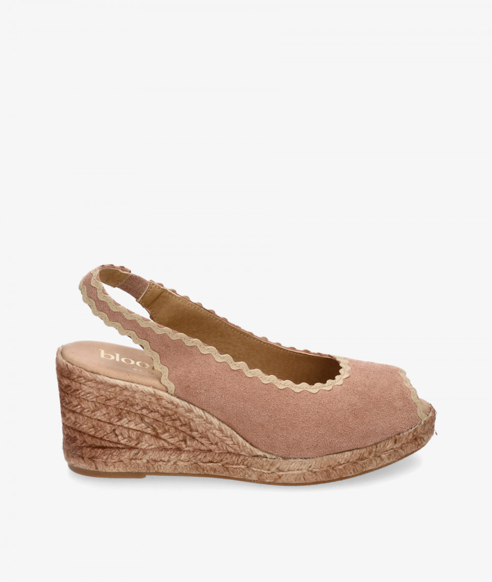 Wedged espadrilles bloom&you