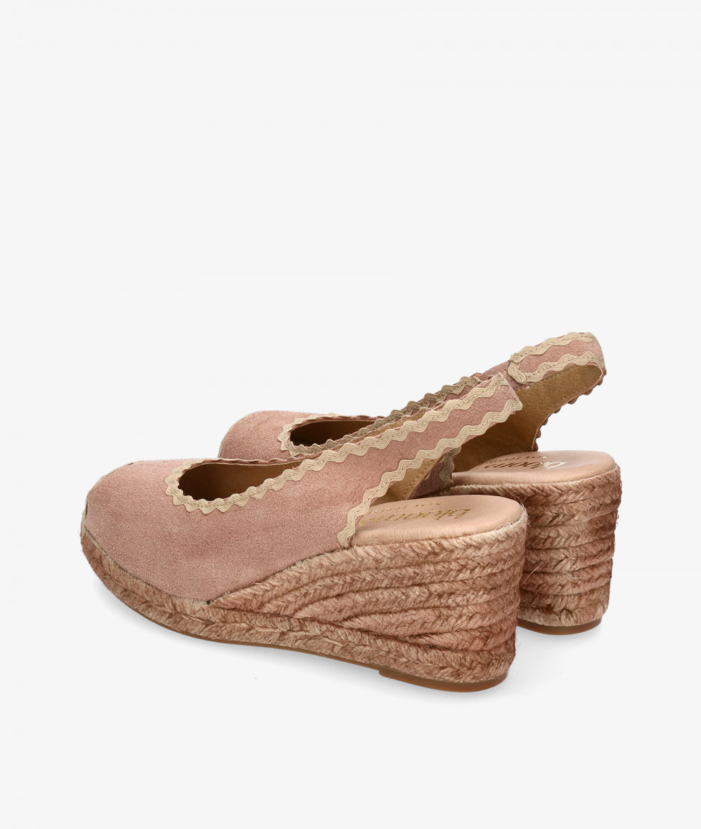 Wedged espadrilles bloom&you