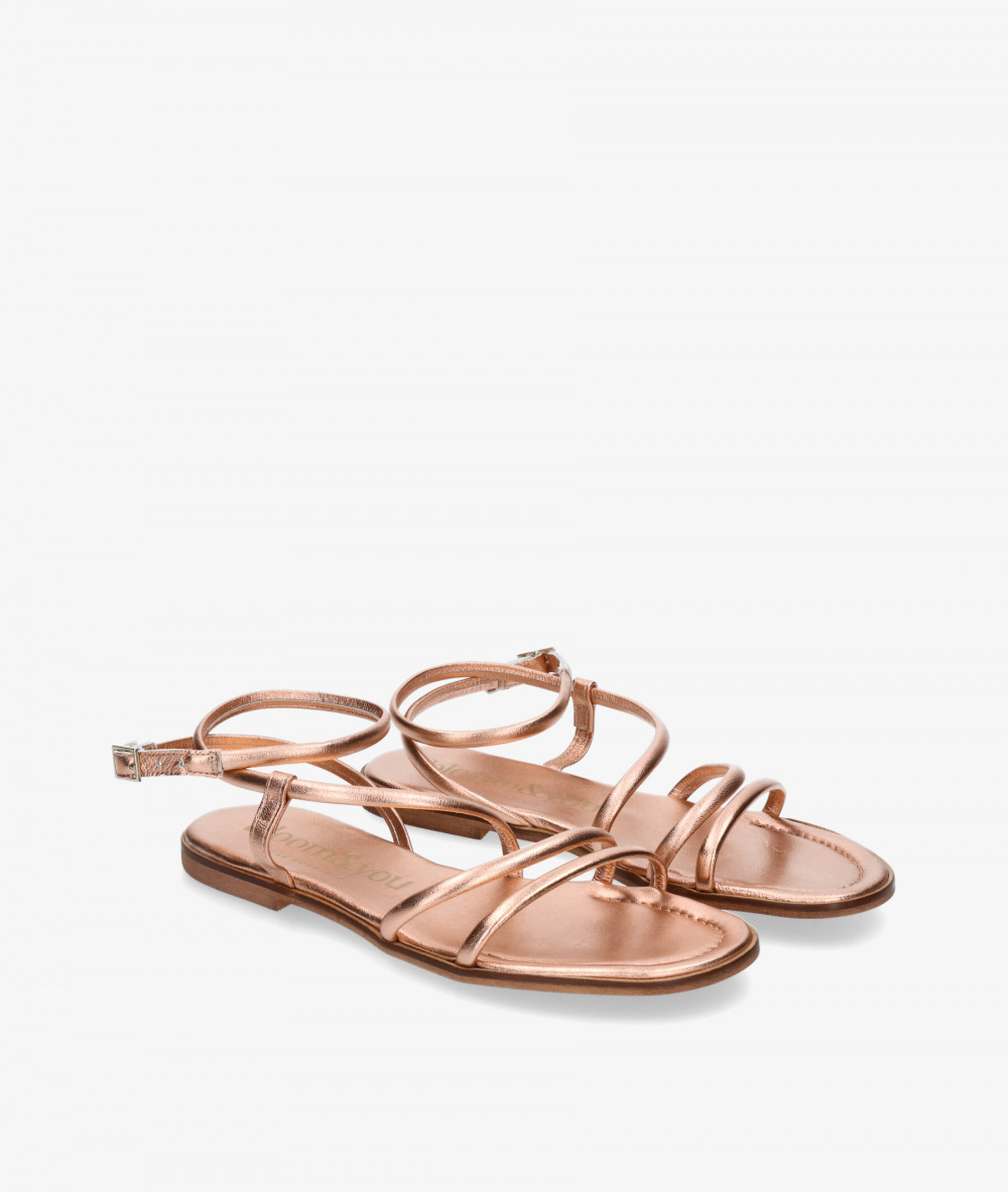 Sandalias bloom&you IVY en nude metalizado Sandalias bloom&you IVY en nude metalizado