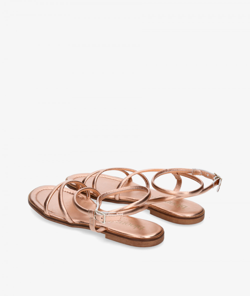Sandalias bloom&you IVY en nude metalizado Sandalias bloom&you IVY en nude metalizado