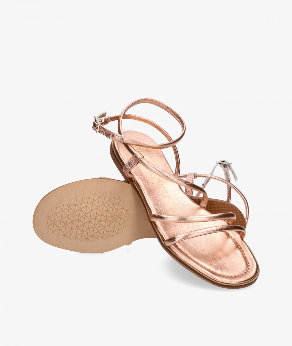 Sandalias bloom&you IVY en nude metalizado Sandalias bloom&you IVY en nude metalizado