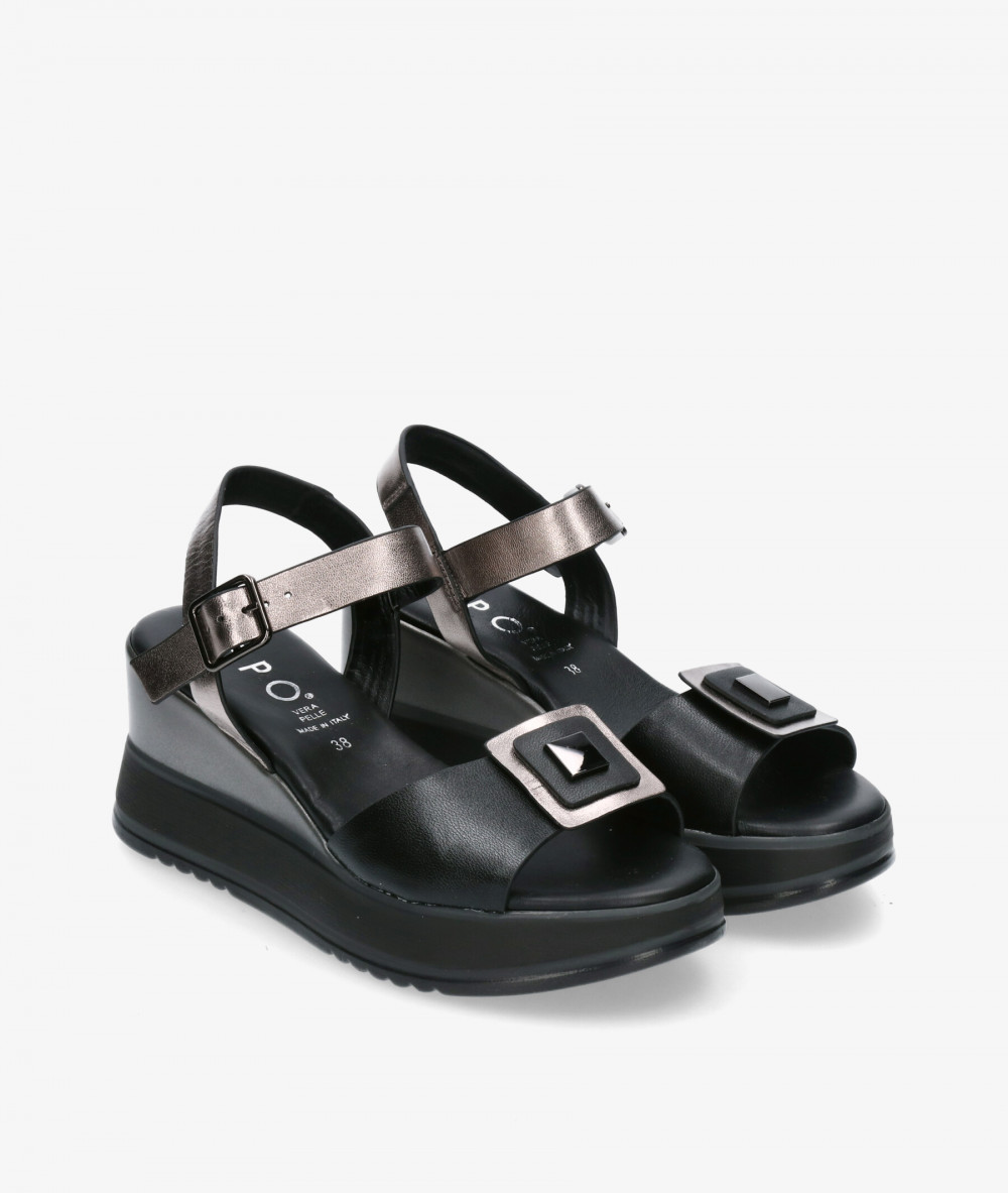 Sandalias pabloochoa.shoes 21411 en negro