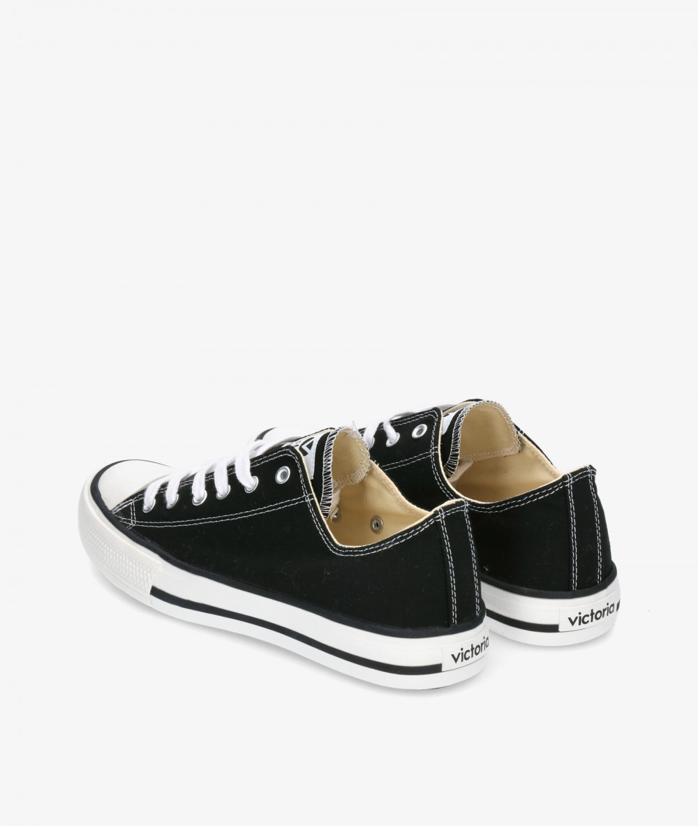 Deportivos Victoria  6550 en negro Deportivos Victoria  6550 en negro