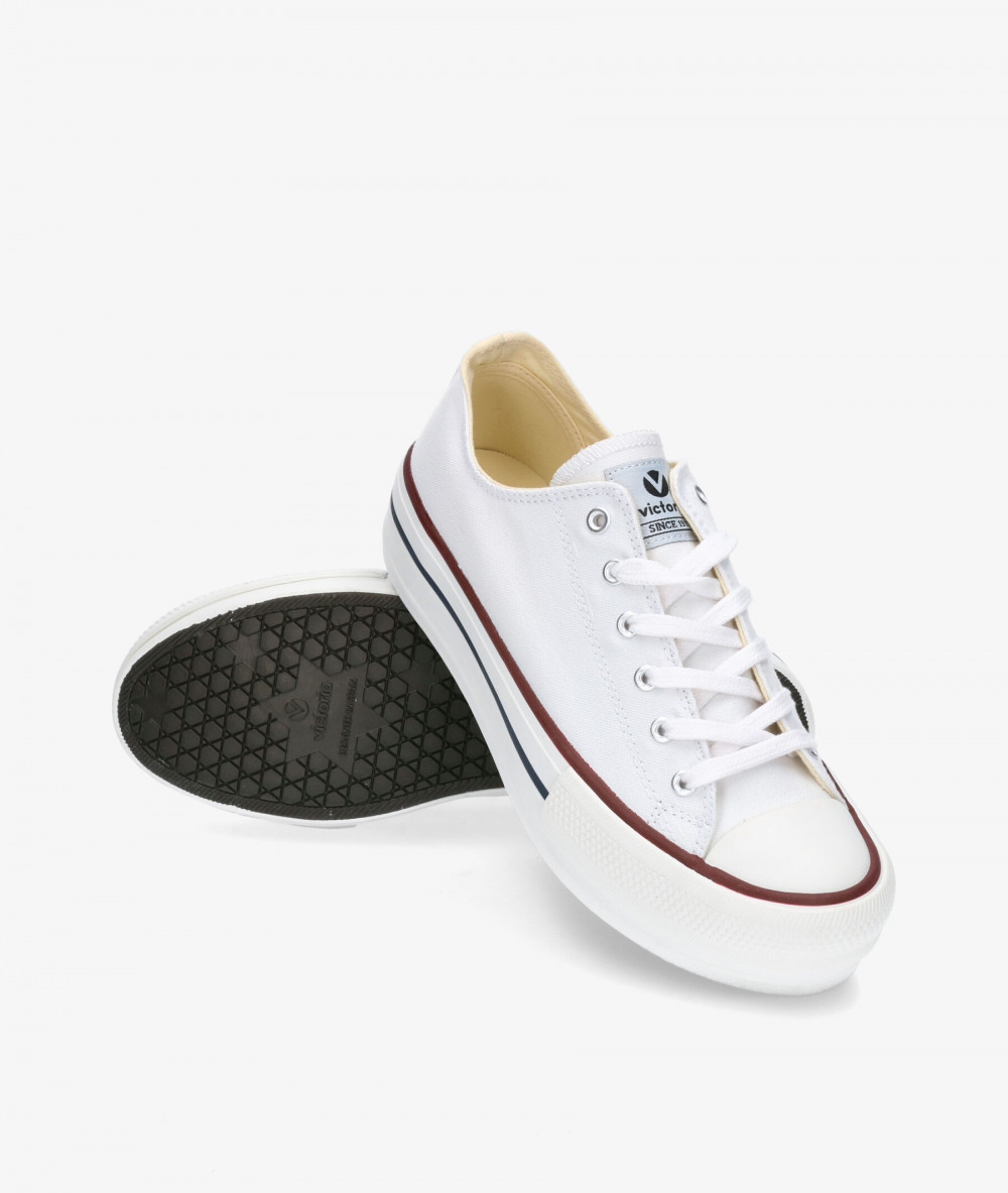 Deportivos Victoria  61100 en blanco Deportivos Victoria  61100 en blanco