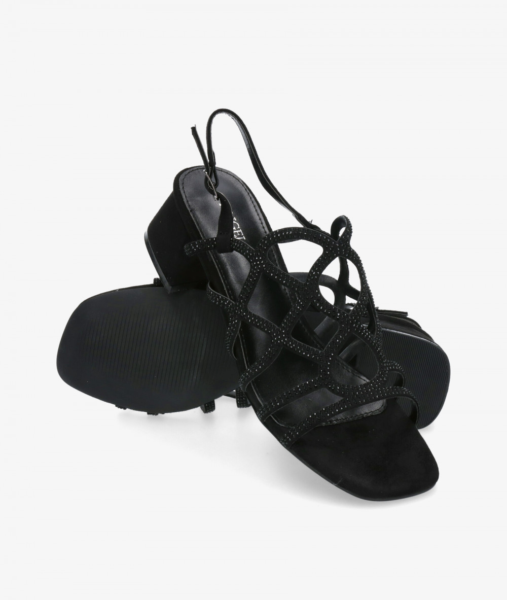 Sandalias D'angela 23112 en negro
