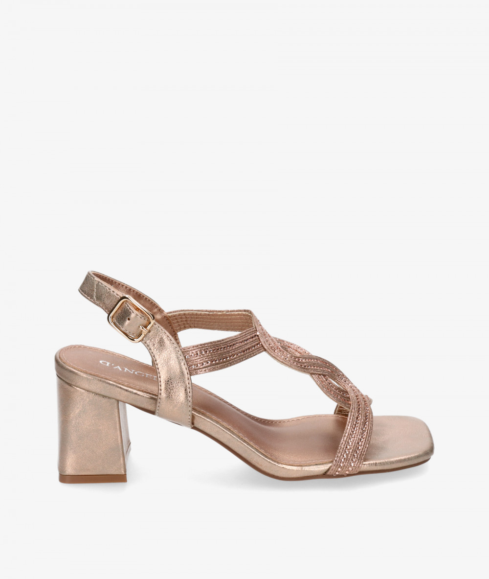 Sandalias D'angela 23114 en oro Sandalias D'angela 23114 en oro