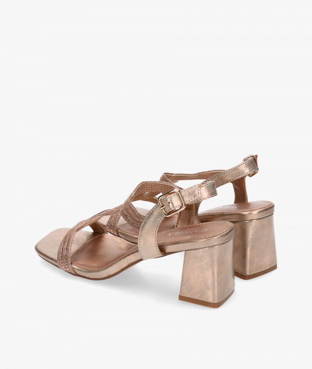 Sandalias D'angela 23114 en oro Sandalias D'angela 23114 en oro