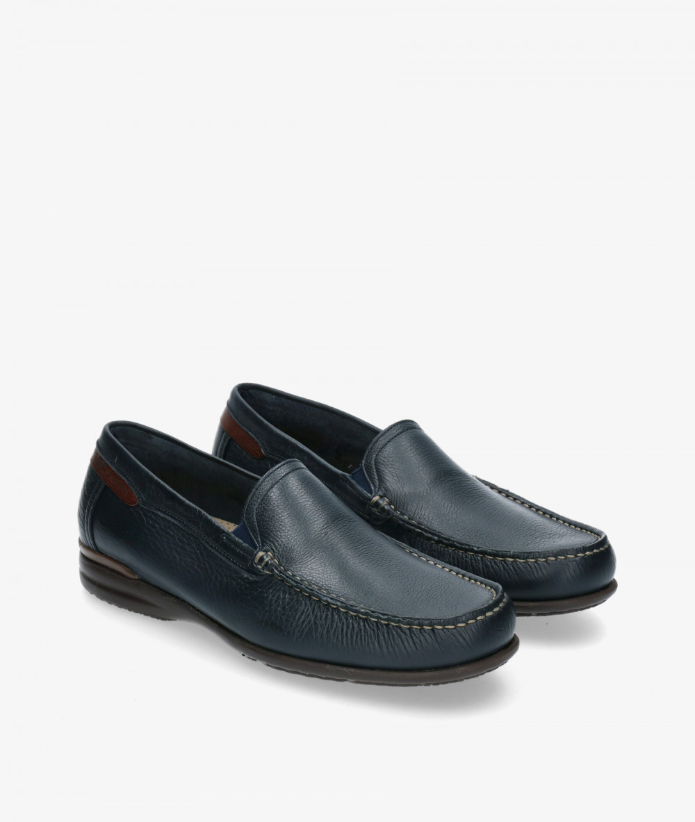 Mocasines Fluchos 8682 en azul marino Mocasines Fluchos 8682 en azul marino