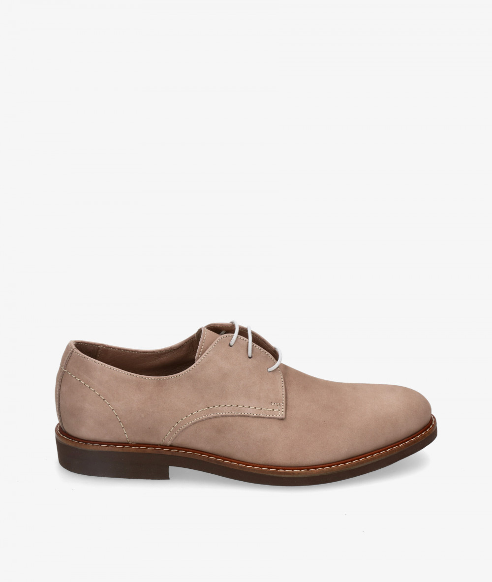 Zapatos casual Kénnebec 21990 en nobuck taupe Zapatos casual Kénnebec 21990 en nobuck taupe