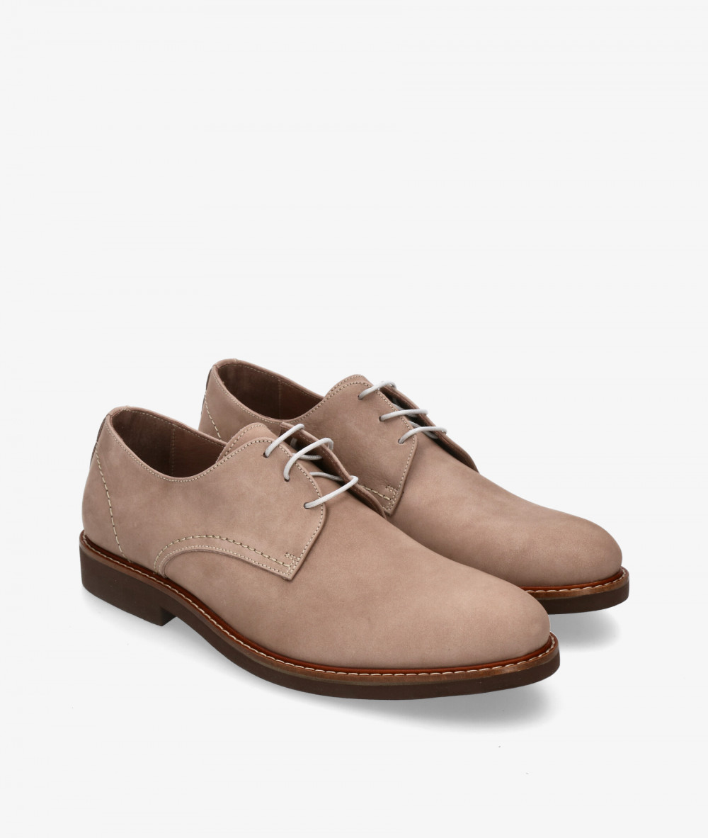 Zapatos casual Kénnebec 21990 en nobuck taupe Zapatos casual Kénnebec 21990 en nobuck taupe