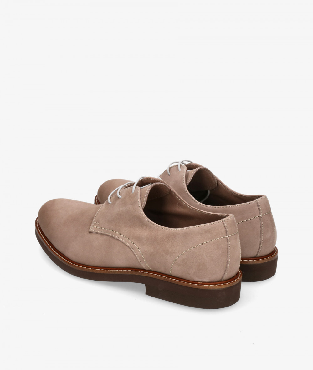 Zapatos casual Kénnebec 21990 en nobuck taupe Zapatos casual Kénnebec 21990 en nobuck taupe