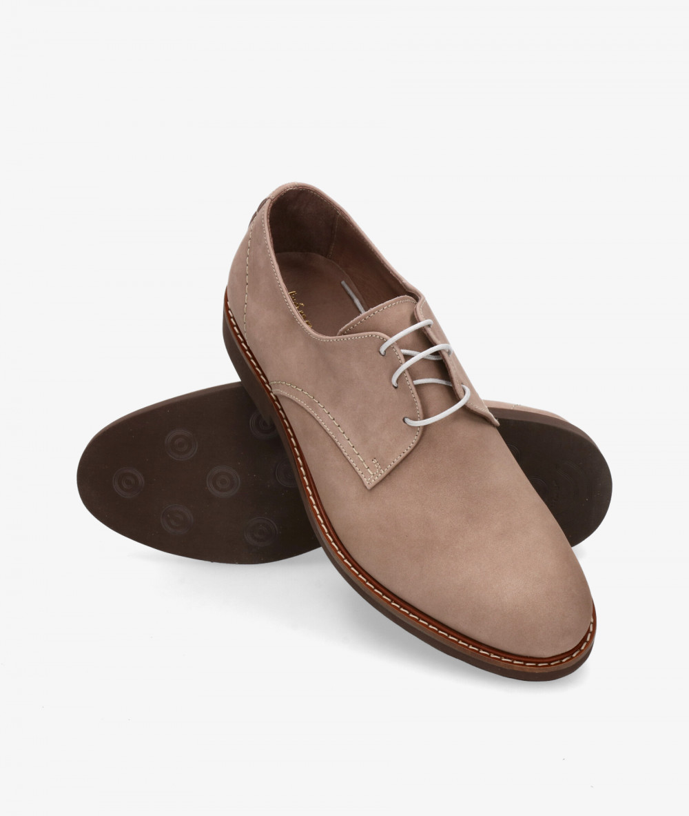 Zapatos casual Kénnebec 21990 en nobuck taupe Zapatos casual Kénnebec 21990 en nobuck taupe
