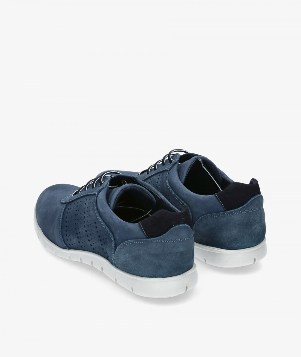 Zapatos casual Traveris 66071 en nobuck jeans Zapatos casual Traveris 66071 en nobuck jeans