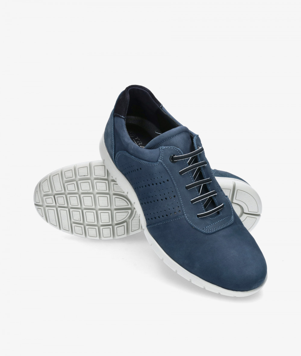 Zapatos casual Traveris 66071 en nobuck jeans Zapatos casual Traveris 66071 en nobuck jeans