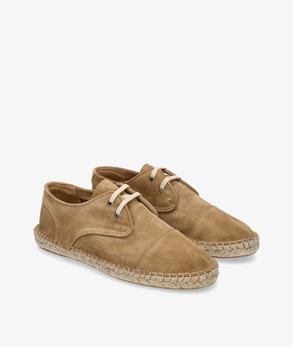 Zapatos casual Traveris  35341 en serraje taupe Zapatos casual Traveris  35341 en serraje taupe