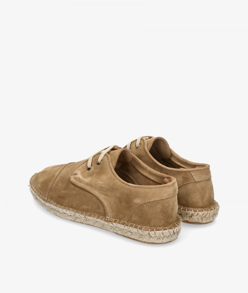 Zapatos casual Traveris  35341 en serraje taupe Zapatos casual Traveris  35341 en serraje taupe