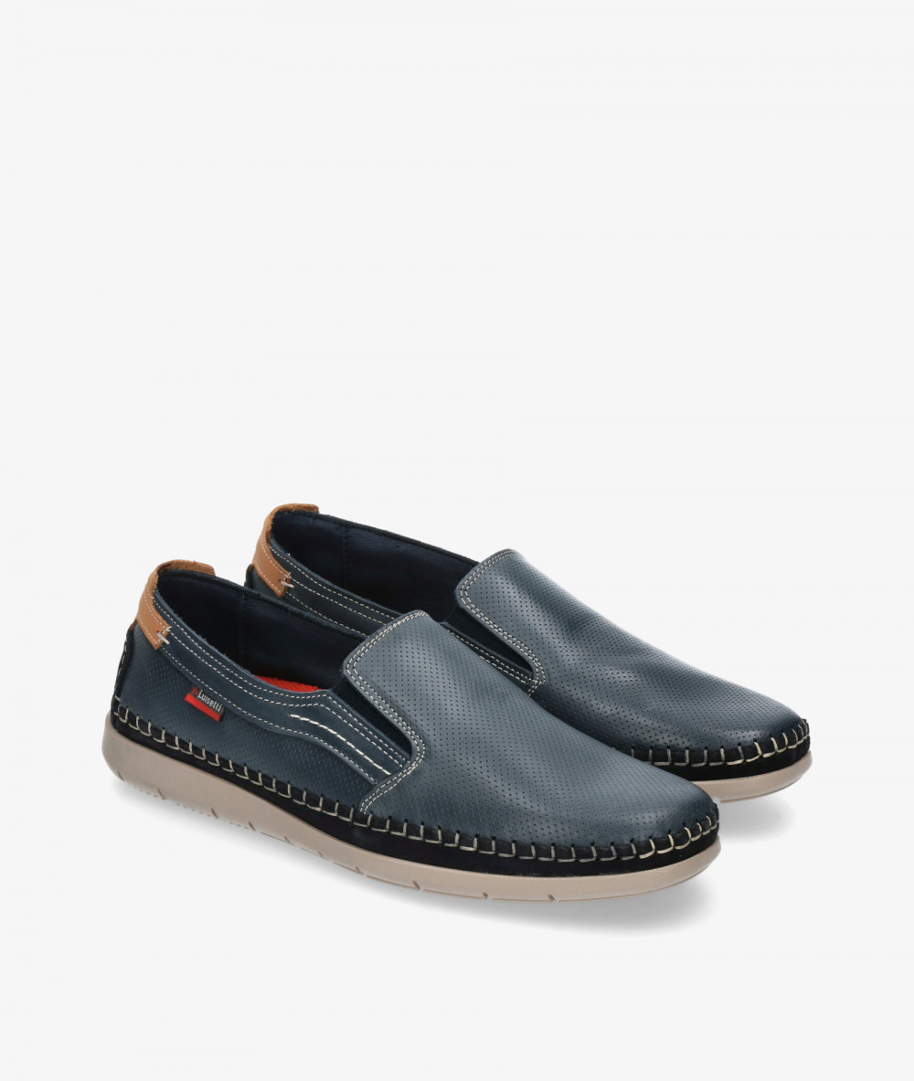 Zapatos casual LUISETTI 29505 NC en azul marino Zapatos casual LUISETTI 29505 NC en azul marino