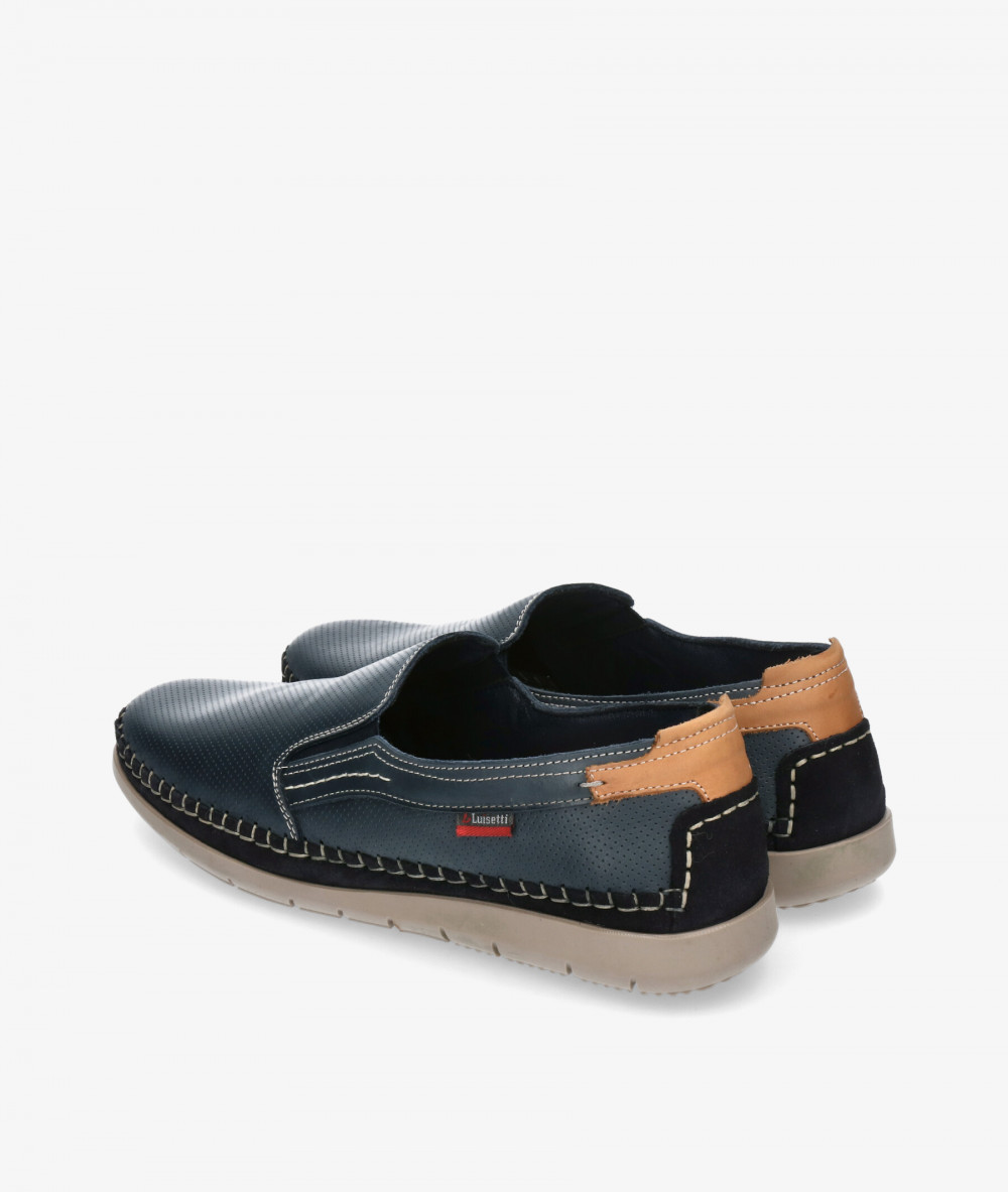 Zapatos casual LUISETTI 29505 NC en azul marino Zapatos casual LUISETTI 29505 NC en azul marino