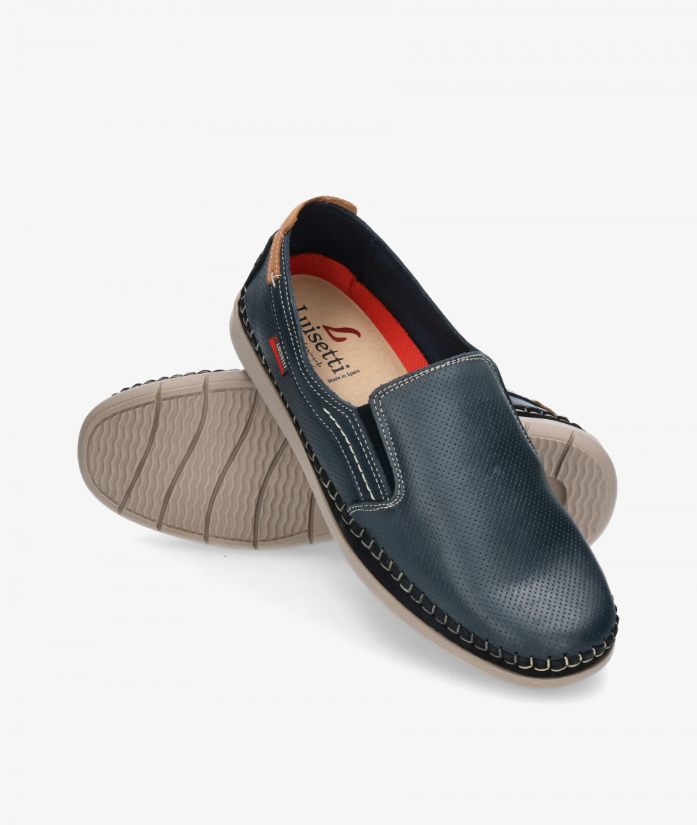 Zapatos casual LUISETTI 29505 NC en azul marino Zapatos casual LUISETTI 29505 NC en azul marino