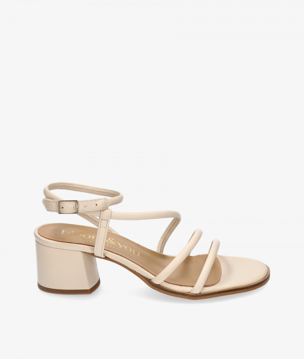 Sandalias bloom&you HIGH IVY en hueso