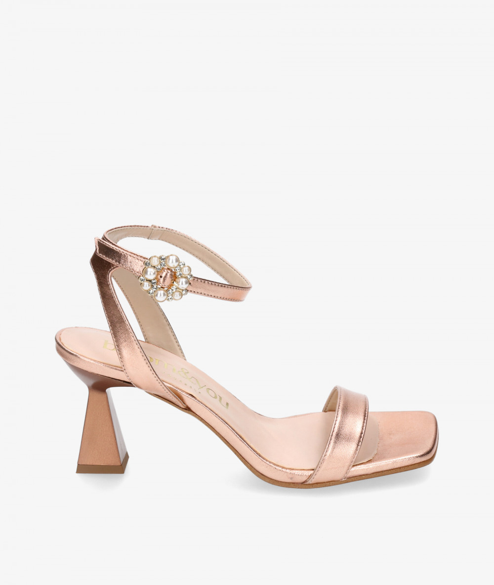 Sandalias bloom&you PETALO en nude metalizado Sandalias bloom&you PETALO en nude metalizado
