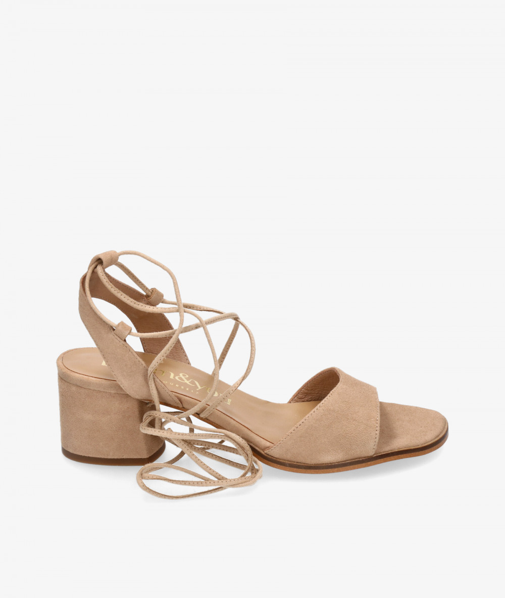 Sandalias bloom&you ANAHÍ en ante beige