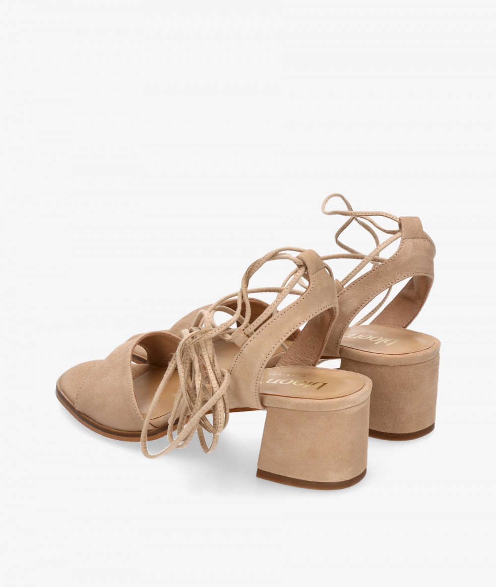 Sandalias bloom&you ANAHÍ en ante beige