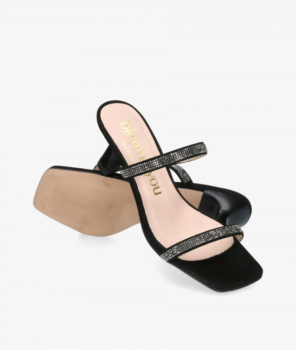 Sandalias bloom&you FLASH en ante negro Sandalias bloom&you FLASH en ante negro