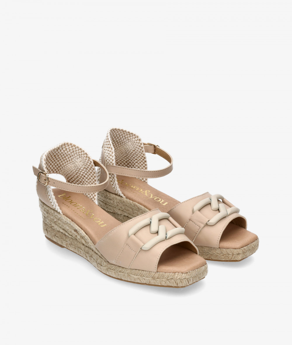 Alpargatas bloom&you CAMOMILE en beige