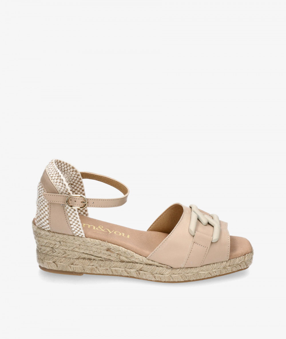 Alpargatas bloom&you CAMOMILE en beige