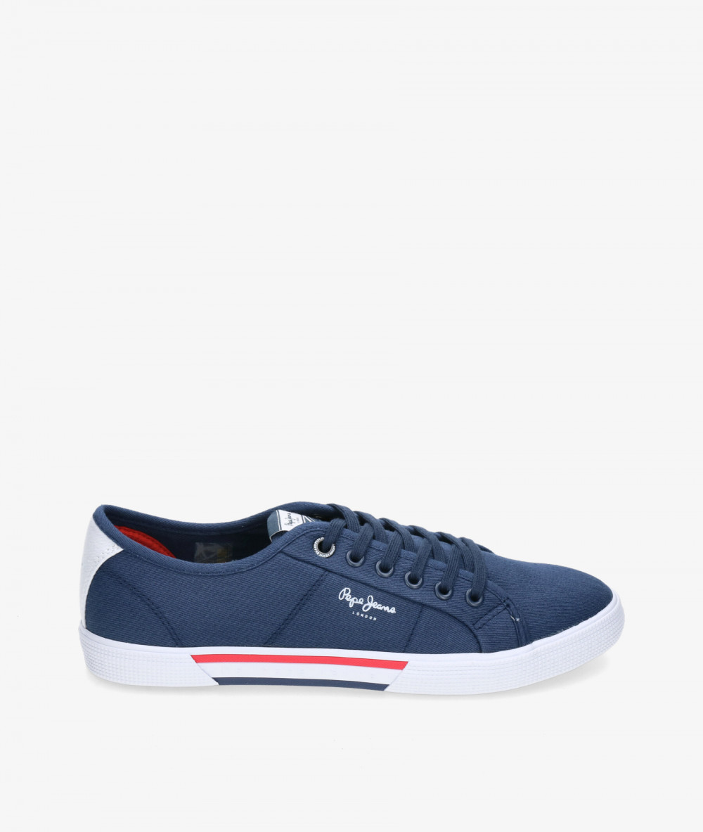 Deportivos Pepe Jeans  BRADY MEN BASIC en azul marino Deportivos Pepe Jeans  BRADY MEN BASIC en azul marino