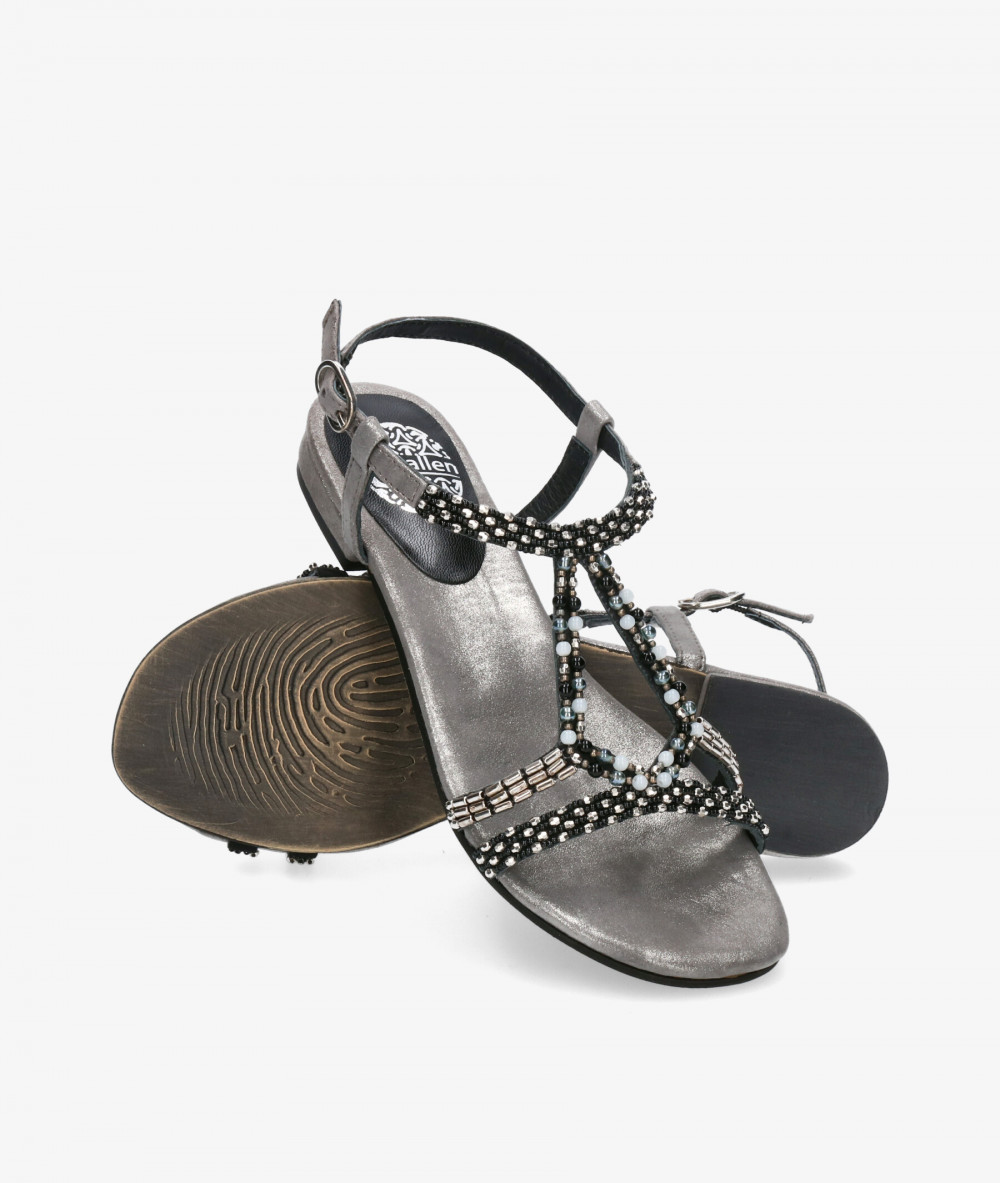 Sandalias St. Gallen K12586 MONREALE en negro Sandalias St. Gallen K12586 MONREALE en negro