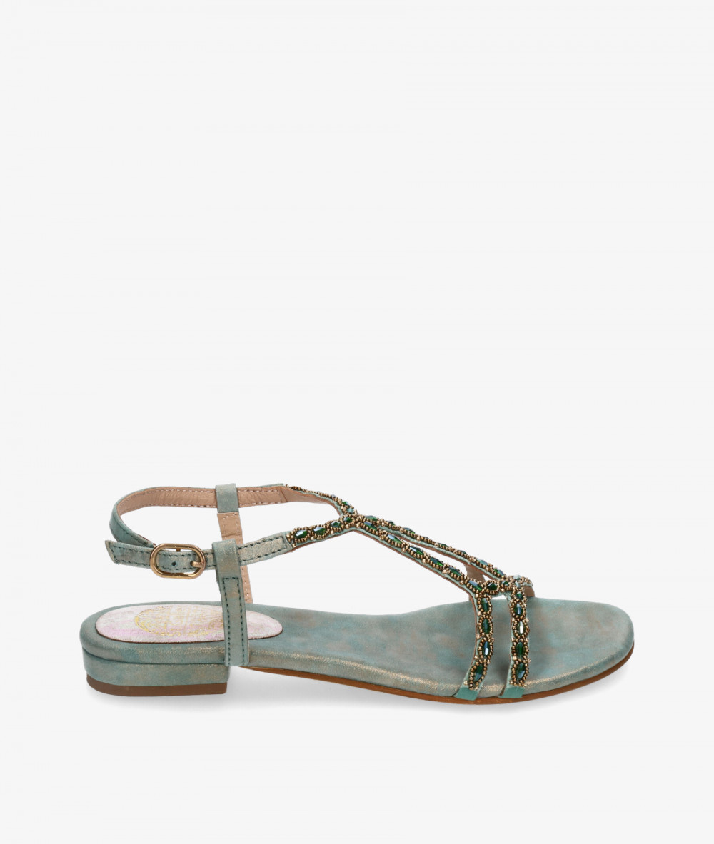 Sandalias St. Gallen K12593 MONREALE en turquesa Sandalias St. Gallen K12593 MONREALE en turquesa
