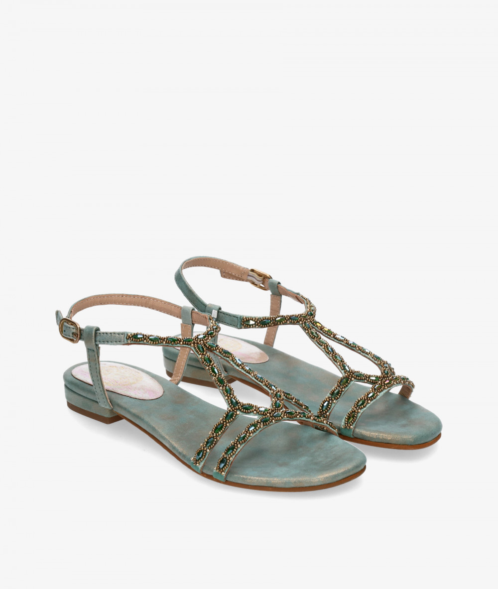 Sandalias St. Gallen K12593 MONREALE en turquesa Sandalias St. Gallen K12593 MONREALE en turquesa