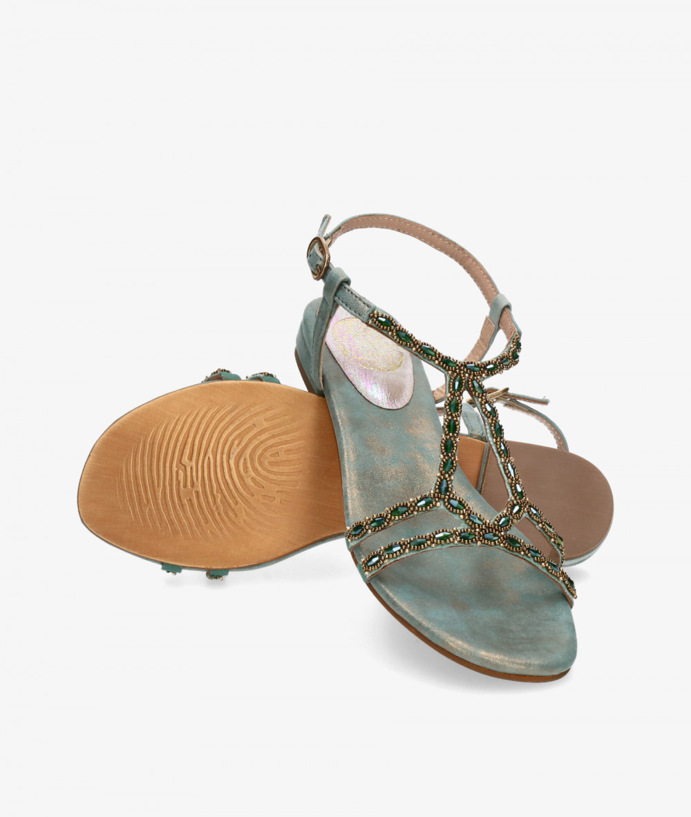 Sandalias St. Gallen K12593 MONREALE en turquesa Sandalias St. Gallen K12593 MONREALE en turquesa