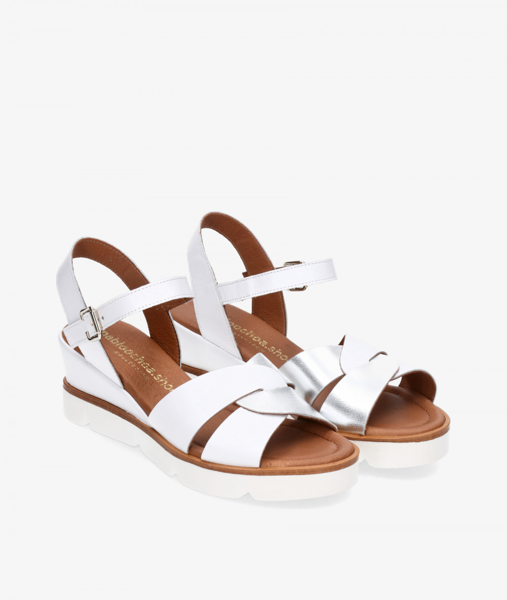 Sandalias pabloochoa.shoes 40001 en blanco Sandalias pabloochoa.shoes 40001 en blanco