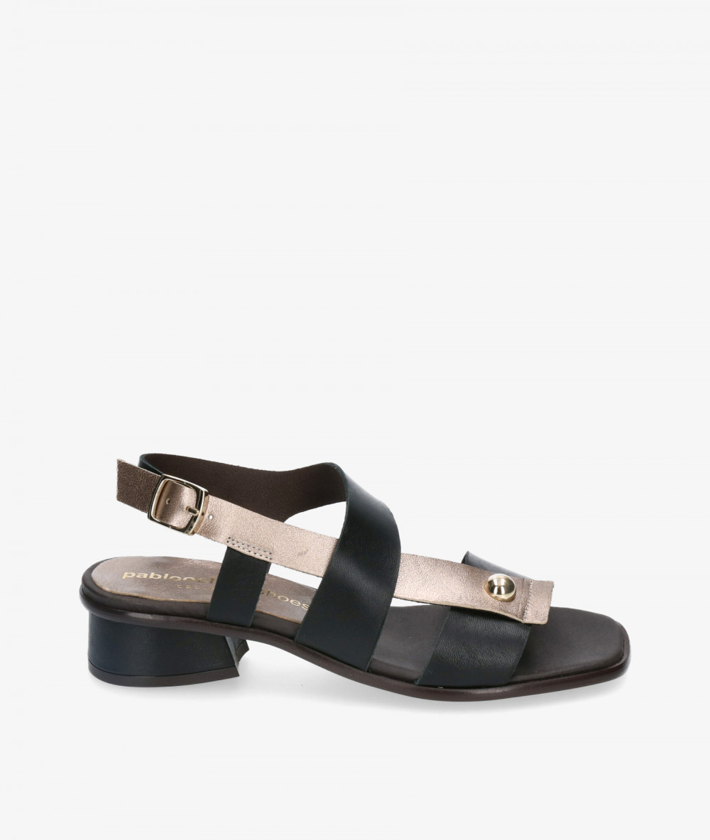 Sandalias pabloochoa.shoes 4564 en negro Sandalias pabloochoa.shoes 4564 en negro