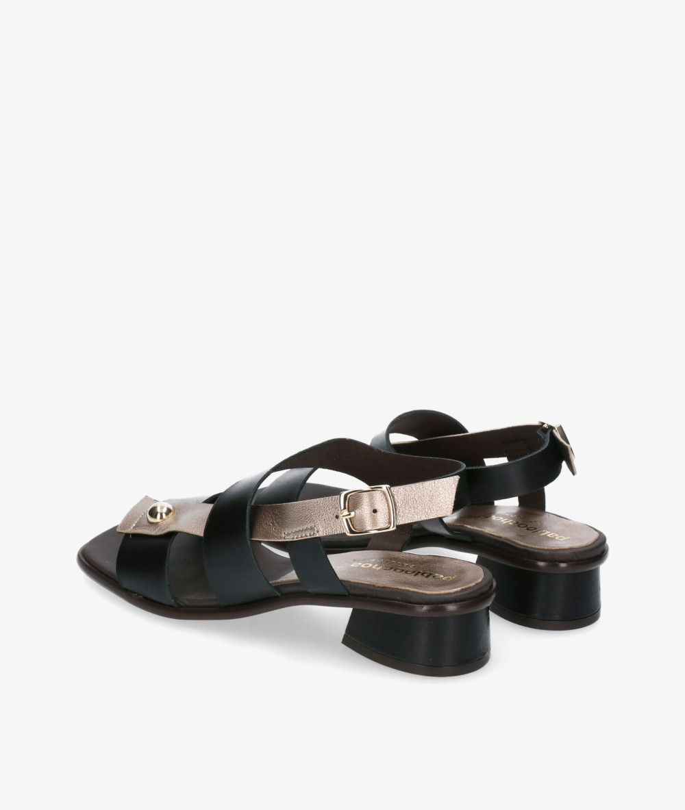 Sandalias pabloochoa.shoes 4564 en negro Sandalias pabloochoa.shoes 4564 en negro