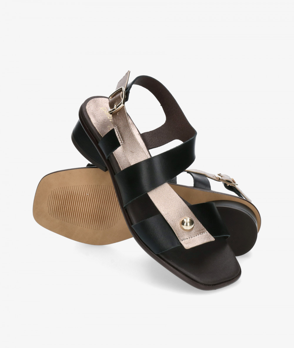 Sandalias pabloochoa.shoes 4564 en negro Sandalias pabloochoa.shoes 4564 en negro