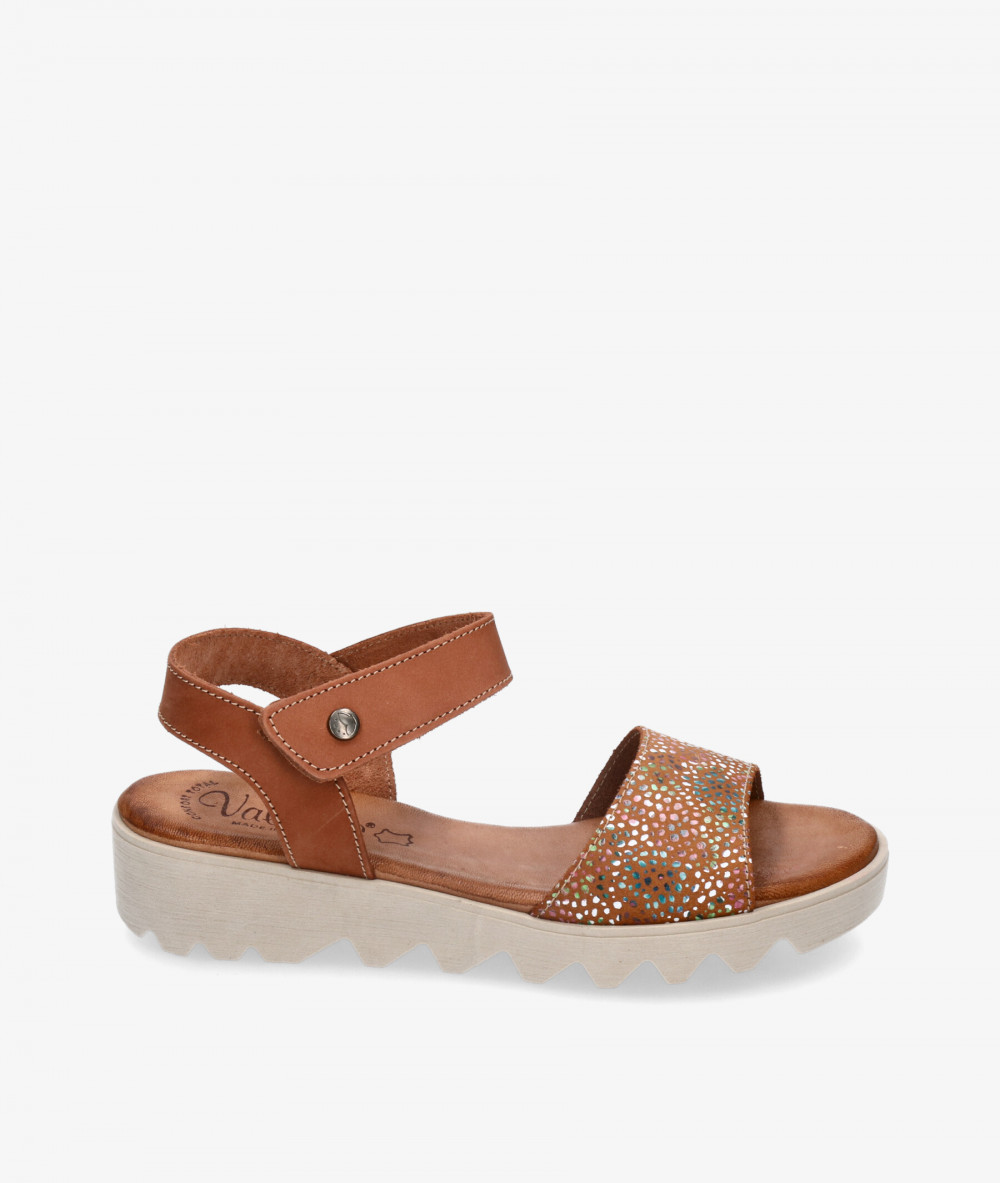 Sandalias Valeria´s 7144 en cuero Sandalias Valeria´s 7144 en cuero