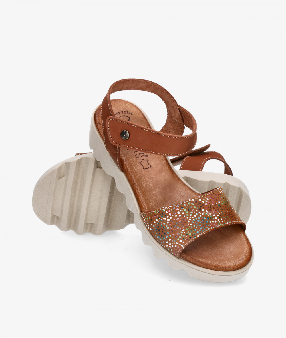 Sandalias Valeria´s 7144 en cuero Sandalias Valeria´s 7144 en cuero