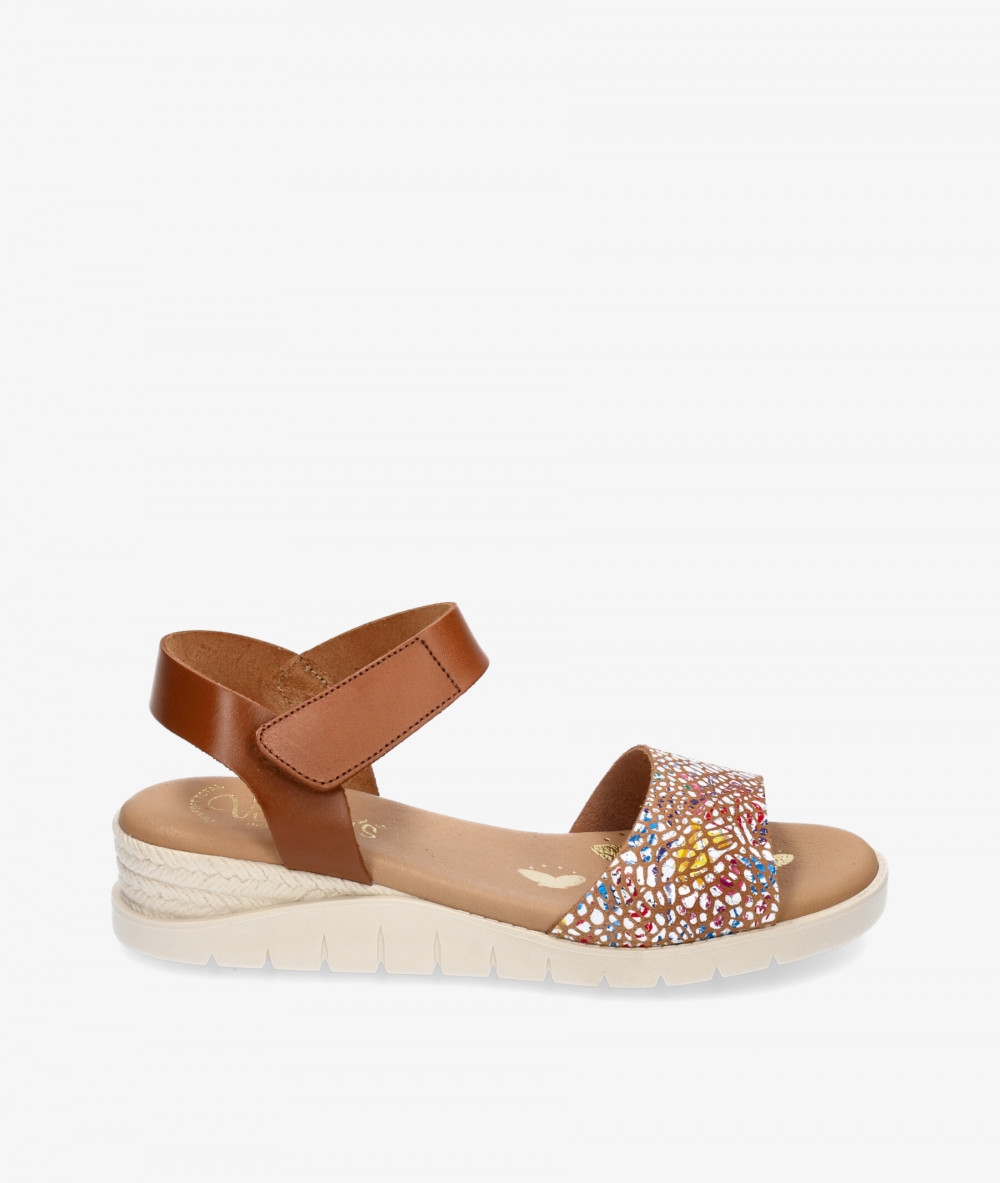 Sandalias Valeria´s 9172 en cuero Sandalias Valeria´s 9172 en cuero