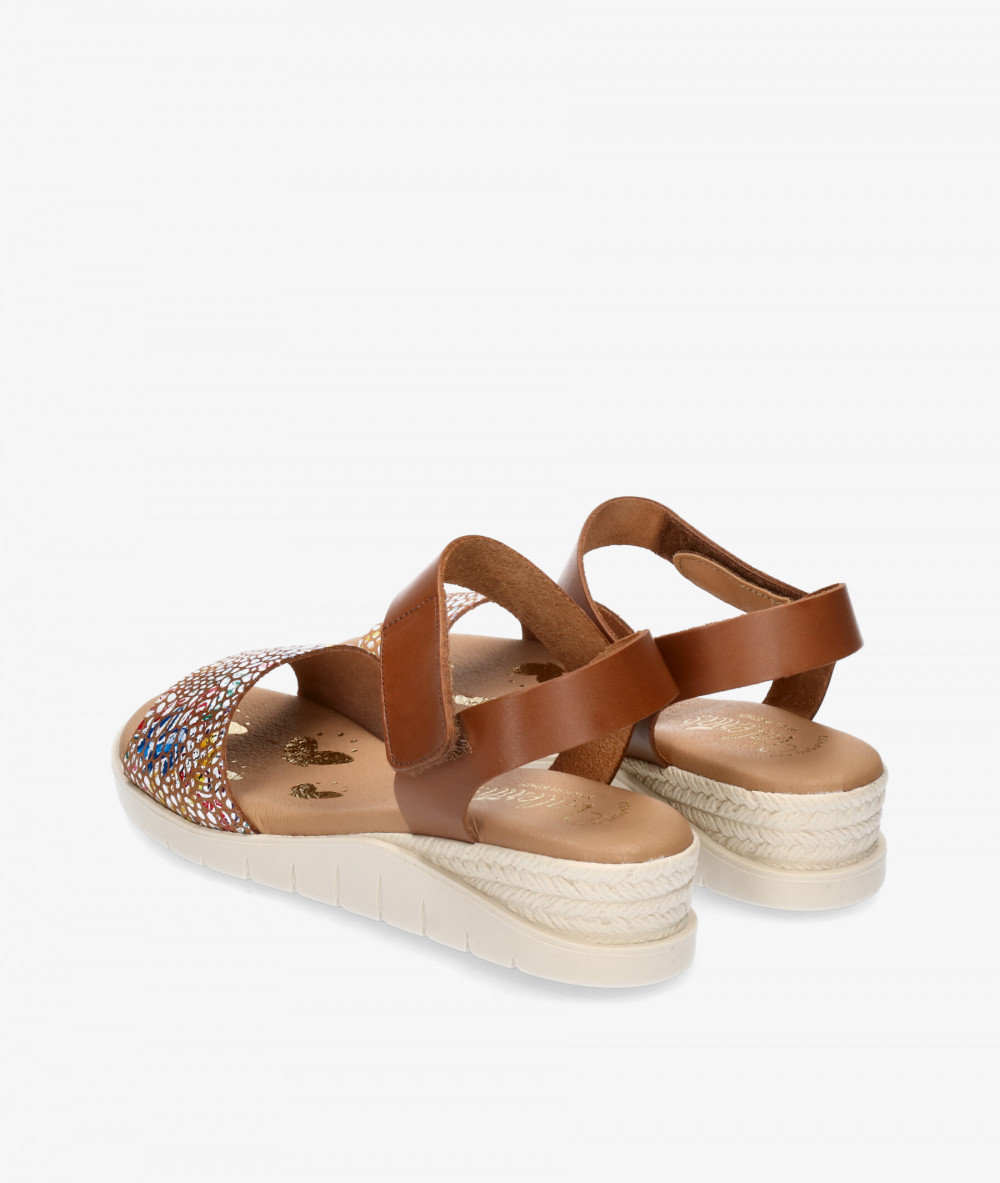 Sandalias Valeria´s 9172 en cuero Sandalias Valeria´s 9172 en cuero