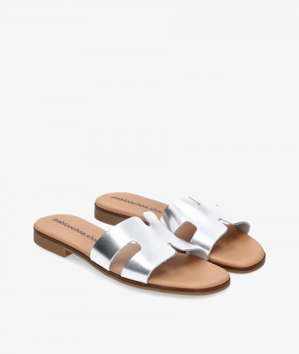 Sandalias pabloochoa.shoes 1842 en plata Sandalias pabloochoa.shoes 1842 en plata