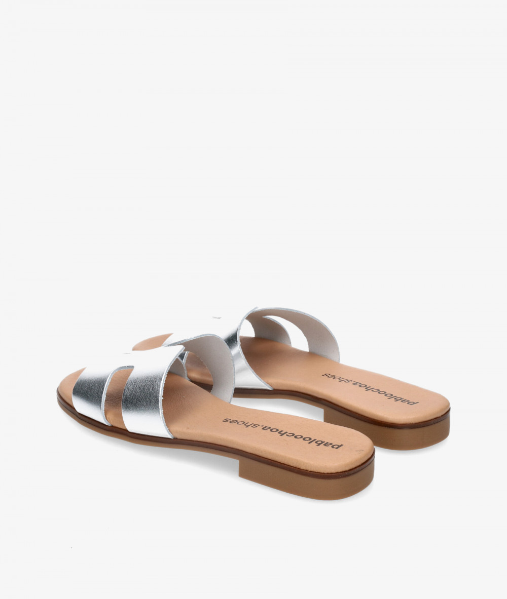 Sandalias pabloochoa.shoes 1842 en plata Sandalias pabloochoa.shoes 1842 en plata