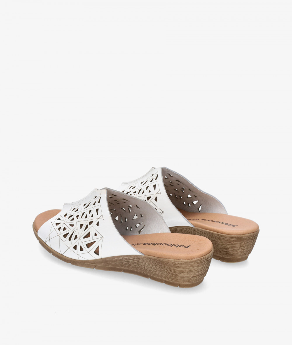 Sandalias pabloochoa.shoes 54 en blanco
