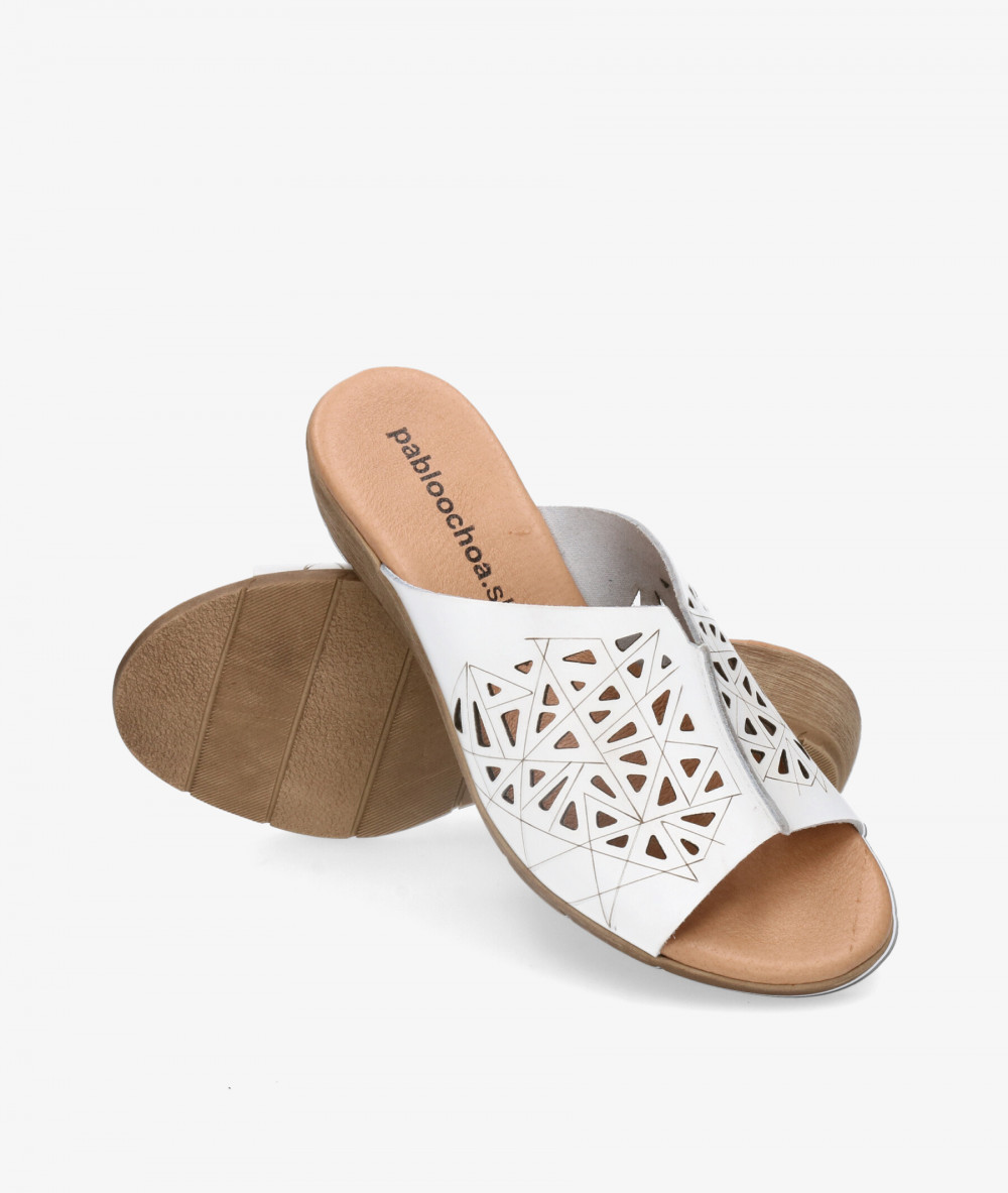 Sandalias pabloochoa.shoes 54 en blanco