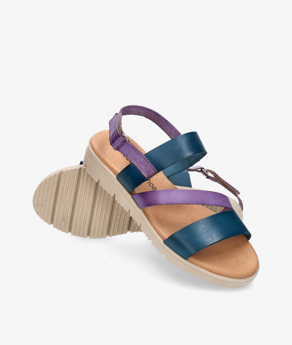Sandalias pabloochoa.shoes 1807 en azul marino Sandalias pabloochoa.shoes 1807 en azul marino
