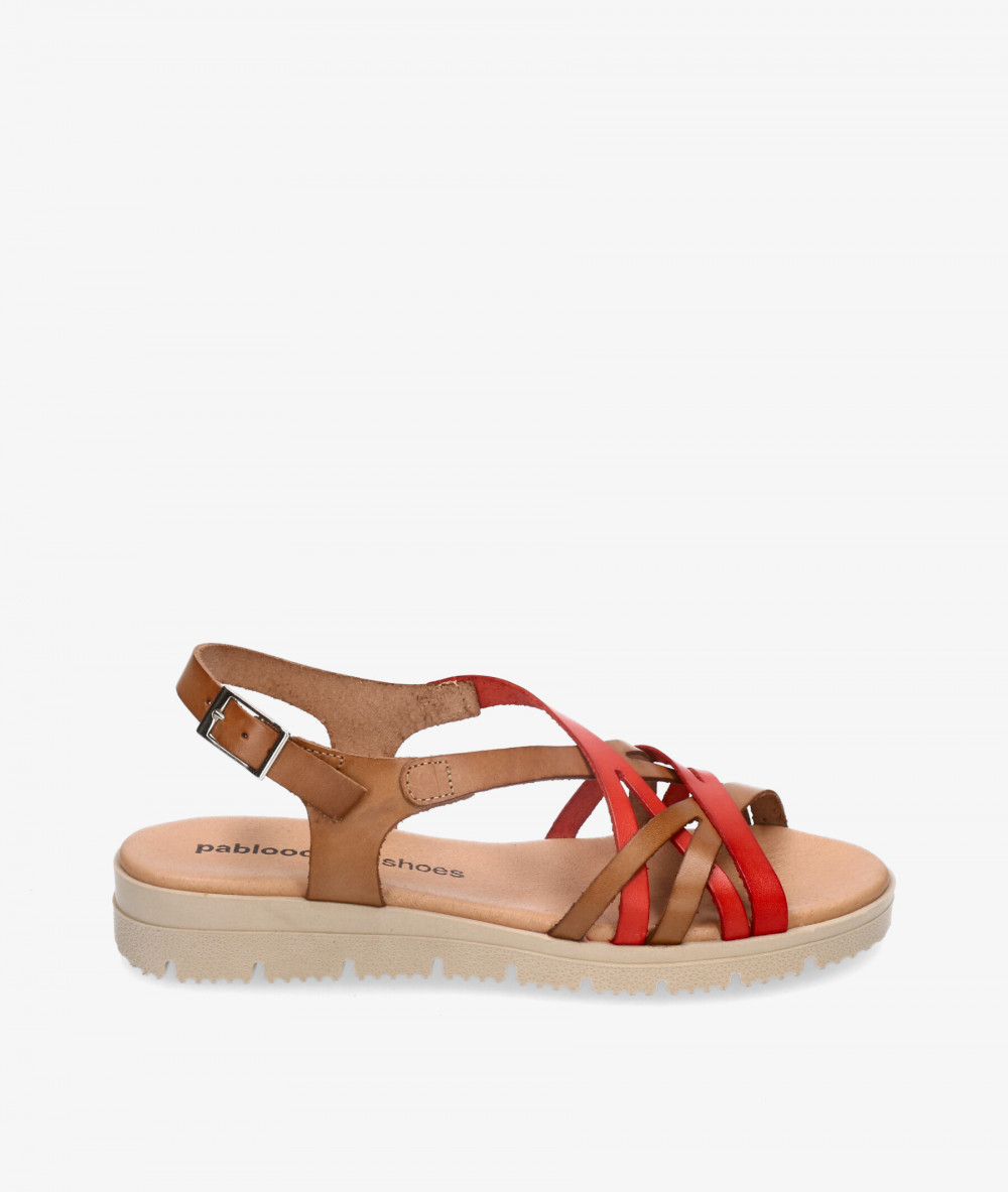 Sandalias pabloochoa.shoes 6037 en cuero Sandalias pabloochoa.shoes 6037 en cuero